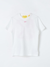 OFF-WHITE T恤 OFF-WHITE 儿童 颜色 白色,F18539001