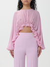 Pinko Bomber Jacket In Rosa Dolce Lilla