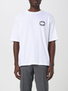 Moschino Versatile Crew Neck Short Sleeve T-shirt In White