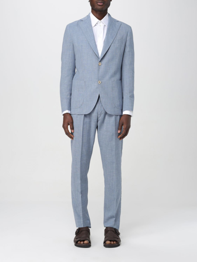 Eleventy Suit  Men Color Denim