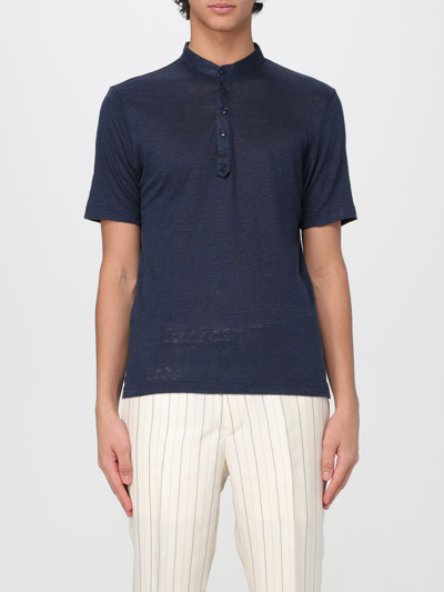 Lardini T-shirt  Men Color Blue In Blue