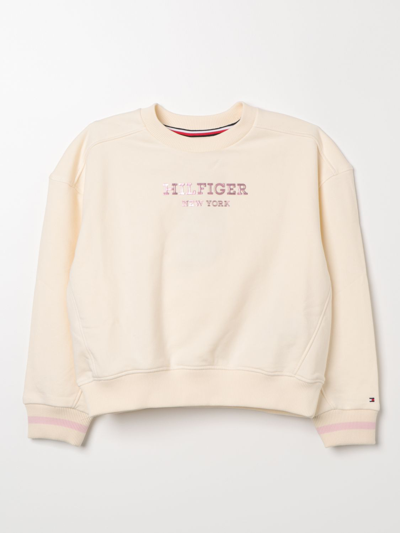 Tommy Hilfiger Sweater  Kids Color Yellow Cream