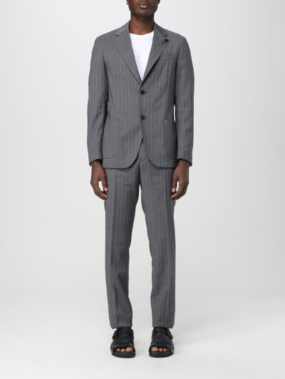 Lardini Suit  Men Color Grey