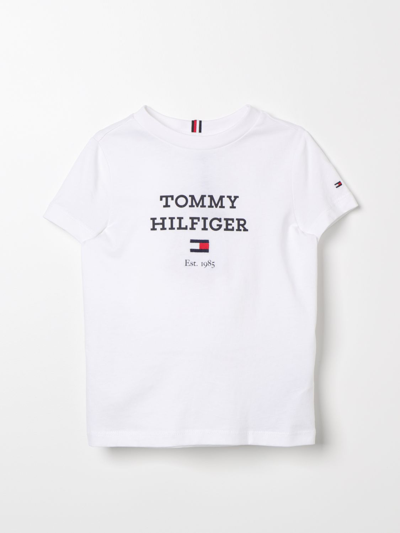 Tommy Hilfiger Kids' T恤  儿童 颜色 白色 In White