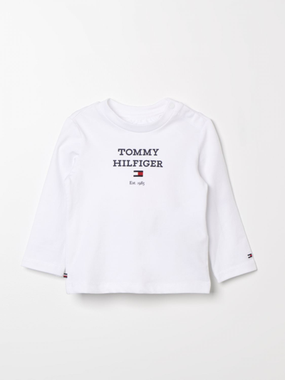 Tommy Hilfiger Babies' T-shirt  Kids Color White