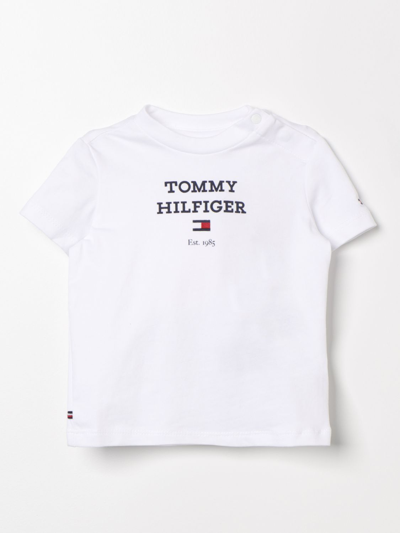 Tommy Hilfiger Babies' T-shirt  Kids Colour White