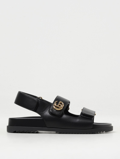 Gucci Sandal Shoes In Black