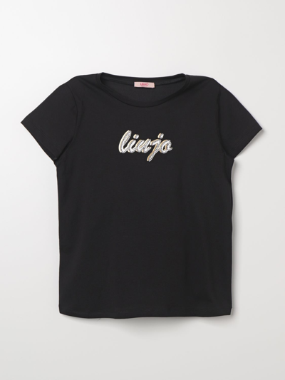 Liu •jo T-shirt Liu Jo Kids Kids Colour Black