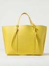 Pinko Tote Bags  Woman Color Yellow