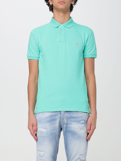Polo Ralph Lauren Cotton-piqué Polo Shirt In Green