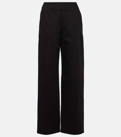 Fforme Jagger High-rise Wide-leg Jeans In Black
