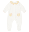 Tartine Et Chocolat Baby Cotton Jersey Onesie In Multicoloured