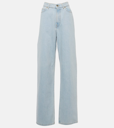 NINA RICCI HIGH-RISE STRAIGHT JEANS