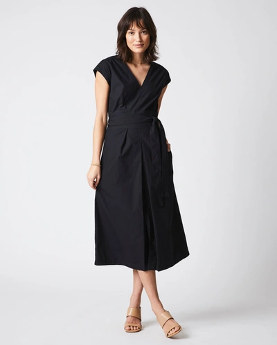 Reid V Neck Dress In Black