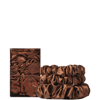 Slip Pure Silk Back To Basics Assorted Scrunchie Set (various Colours) - Auburn In Auburn