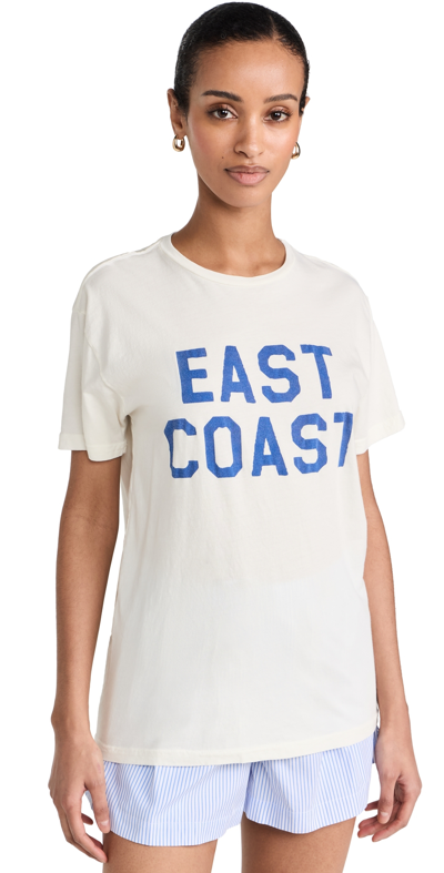 Retro Brand East Coast Tee Antique White