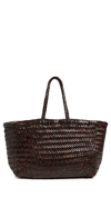 Dragon Diffusion Bamboo Triple Jump Tote Dark Brown In Dark Brown