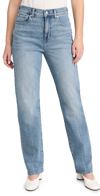 MADEWELL THE '90S STRAIGHT JEANS IN RONDELL WASH: CREASE EDITION RONDELL