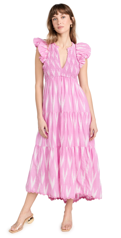 Saylor Almina Midi Dress Bubblegum