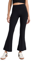 Splits59 Raquel High Waist Airweight Flare Leggings Black In Black