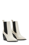Allsaints Ria Chelsea Boot In Stone White