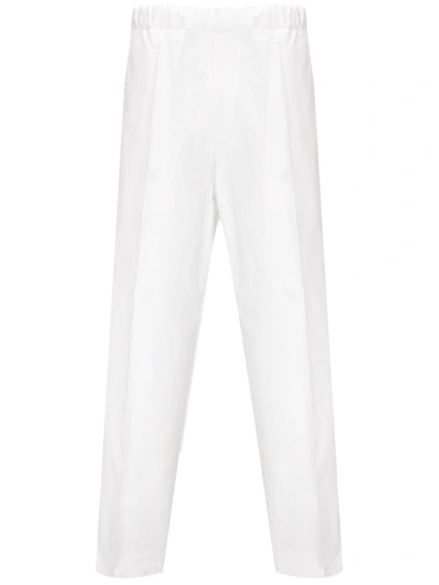 Jil Sander Trousers In White