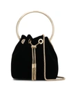 Jimmy Choo Bon Bon Bracelet Bag In Black