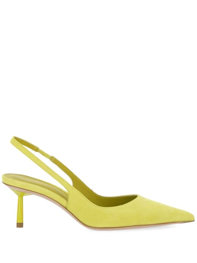 Le Silla Chanel Bella Pumps Yellow