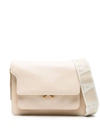 Marni Medium Trunk Soft Shoulder Bag In Shell