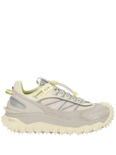 Moncler Trainers In Dirty White