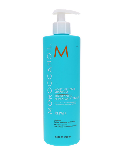 Moroccanoil Unisex 16oz Moisture Repair Shampoo In White