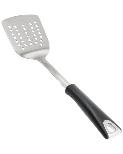 Martha Stewart Everyday Stainless Steel Slotted Turner In Gray