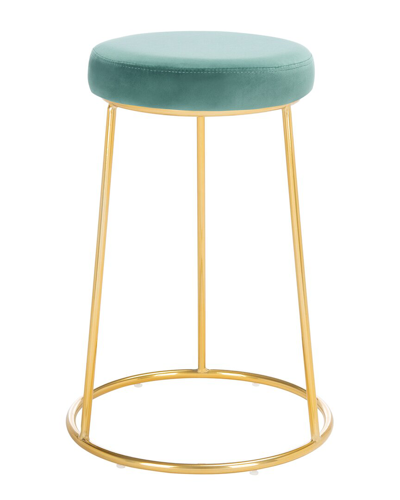 Safavieh Kellie Seafoam Round Counter Stool