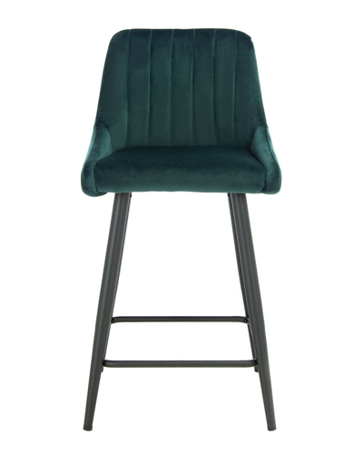 Safavieh Helga Counter Stool In Green