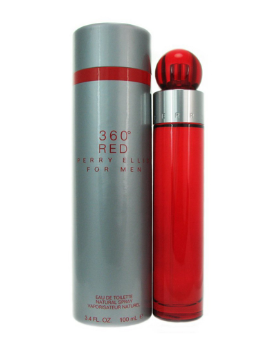 Perry Ellis Men's 360 Red 3.4oz Eau De Toilette Spray