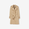 BURBERRY BURBERRY MID-LENGTH KENSINGTON HERITAGE TRENCH COAT