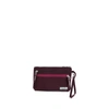 Baggallini Rfid Currency Organizer Wristlet Zip Wallet In Red