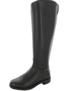 Franco Sarto Womens Leather Round Toe Knee-high Boots In Multi