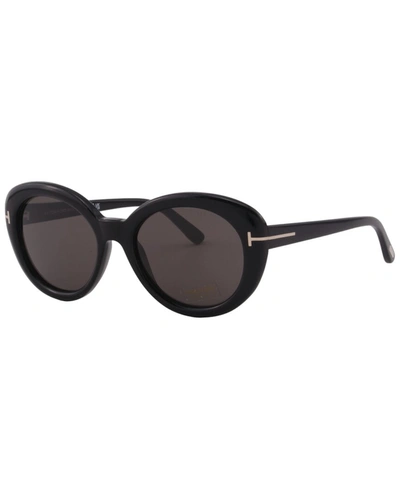 Tom Ford Women's Lily 55mm Sunglasses In Black