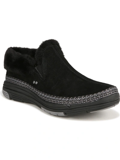 Ryka Anchorage Womens Faux Fur Ankle Boots In Black