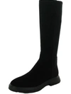 STUART WEITZMAN MCKENZEE WOMENS SUEDE PULL-ON KNEE-HIGH BOOTS