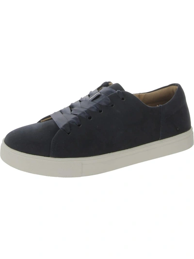 Joules Solena Womens Leather Comfort Casual And Fashion Sneakers In Blue