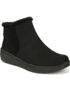 Ryka Womens Faux Suede Ankle Winter & Snow Boots In Black