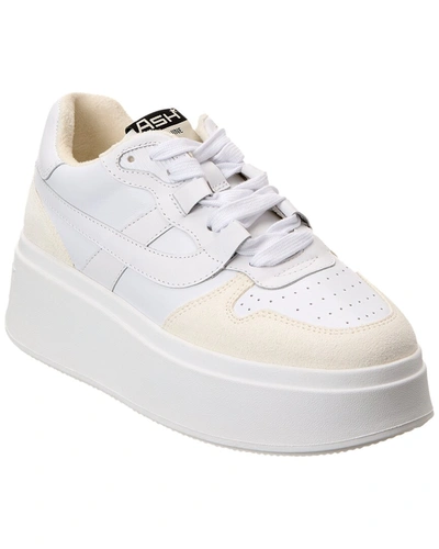 Ash Match Platform Sneaker In White