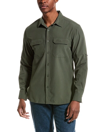 Fair Harbor The River Shirt In Green