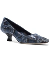 DONALD PLINER CRISTINE LEATHER PUMP