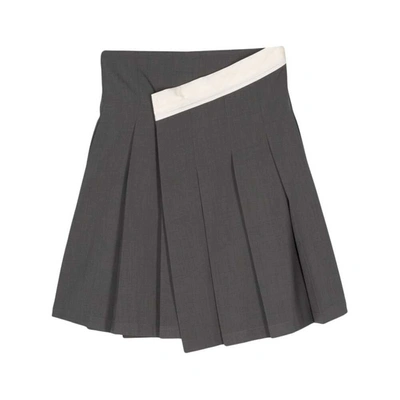 Low Classic Skirts In Gray
