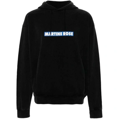 Martine Rose Classic Hoodie Sweatshirt In Black