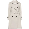 Max Mara The Cube Blend Cotton Trench Coat Women In Gray
