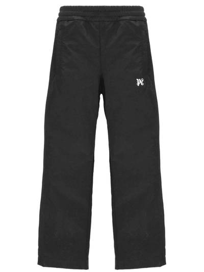 Palm Angels Trousers In Black Off